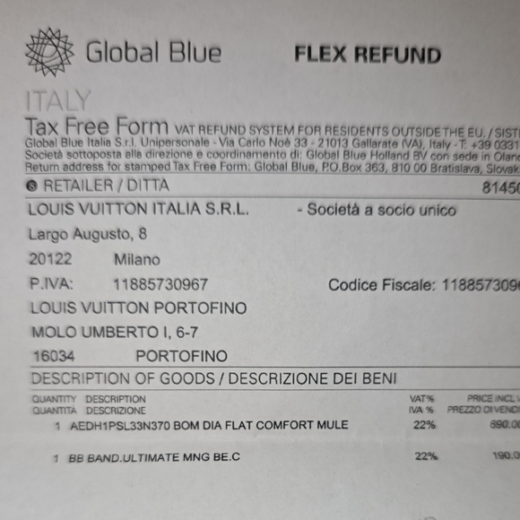 Louis Vuitton Brown Monogram Sandals with Gold Buckles (Mules) Size 37 (US 7) - Picture 4 of 4